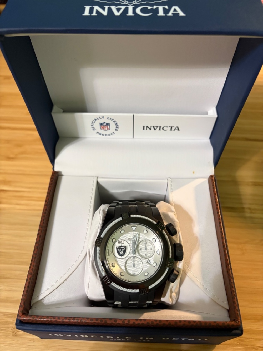 INVICTA-Bolt Zeus Limited Edition, Raiders NFL
